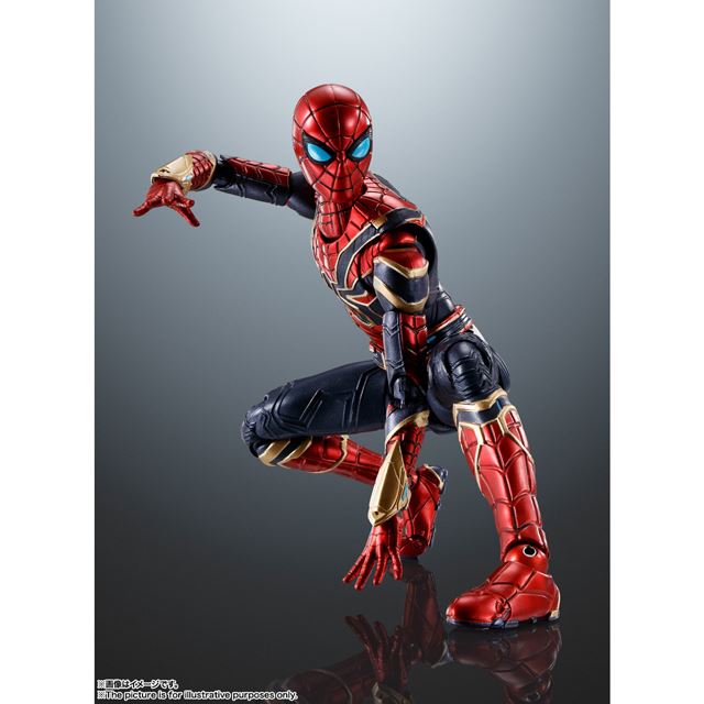 スパイダーマンNWH」アイアン・スパイダーが彩色を一新、S.H.Figuarts 