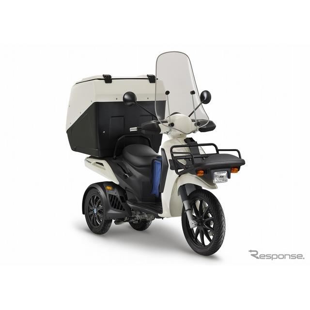 ピアッジオ 原二3輪スクーター マイムーバー 発売 大容量リアボックス装備 価格 Com