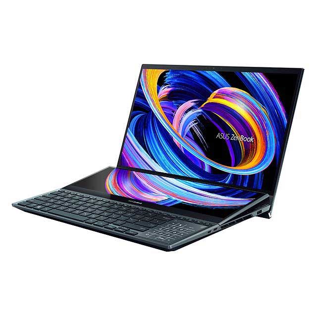 ASUS、第12世代Coreを採用した2画面ノートPC「Zenbook Pro Duo 15 OLED