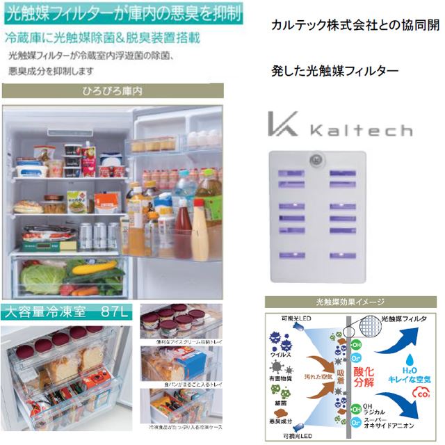 ヤマダデンキ、食材の鮮度を保つIonFresher搭載の冷凍冷蔵庫「YRZ-F32K