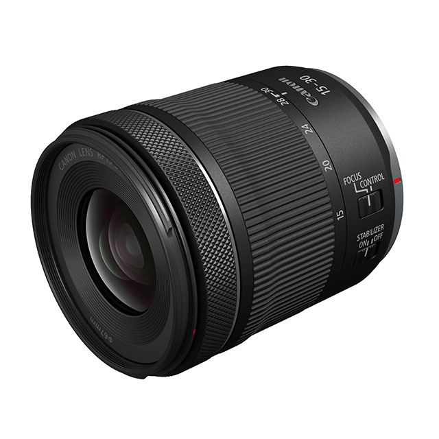 キヤノン、85,800円の広角ズームレンズ「RF15-30mm F4.5-6.3 IS STM