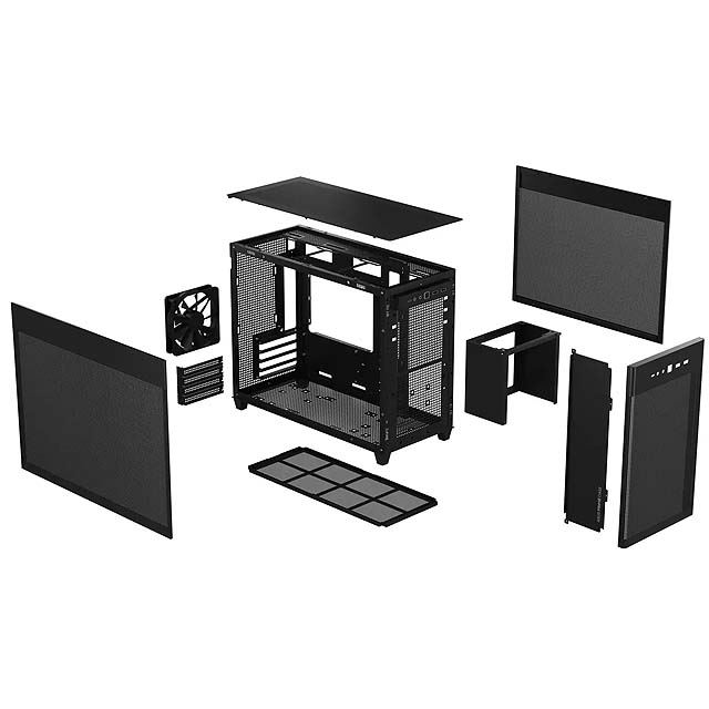 ASUS、メッシュデザインをした小型PCケース「Prime AP201」 - 価格.com