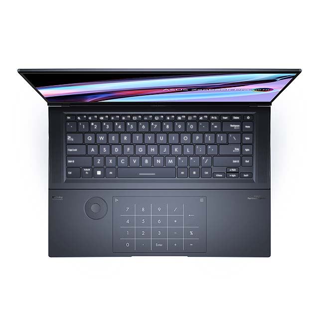 ASUS、「ASUS Dial」を搭載したクリエイター向け16型有機ELノートPC 