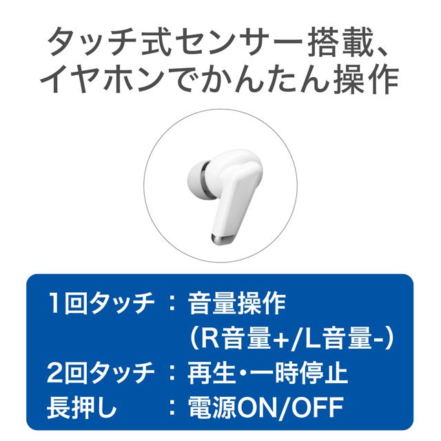 グリーンハウス、片耳約4gでIPX4防水の完全ワイヤレスイヤホン「GH-TWSN」