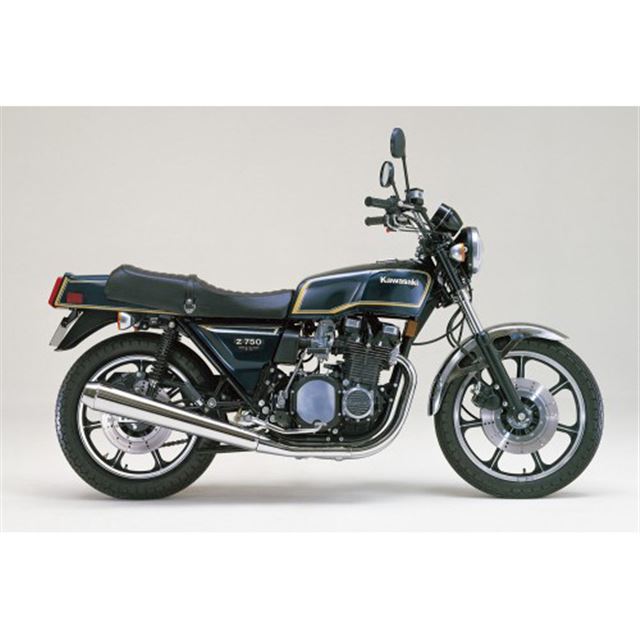 AOSHIMA、スペシャルパーツでカスタマイズしたカワサキ「Z750FX」1/12