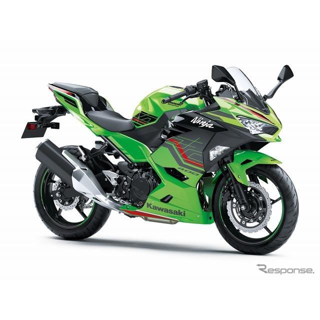 カワサキ Ninja 400/Z400、新色採用の2023年モデル発売へ - 価格.com