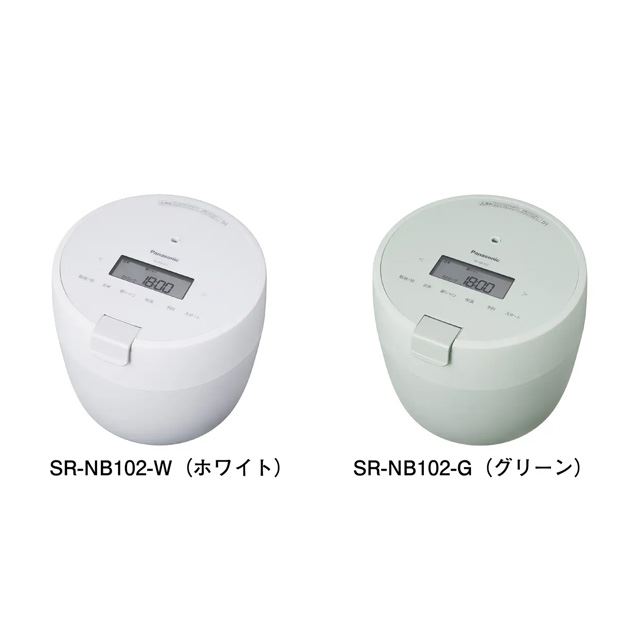 ファッションデザイナー パナソニック 炊飯器 5合 圧力IH SR-NB102-W