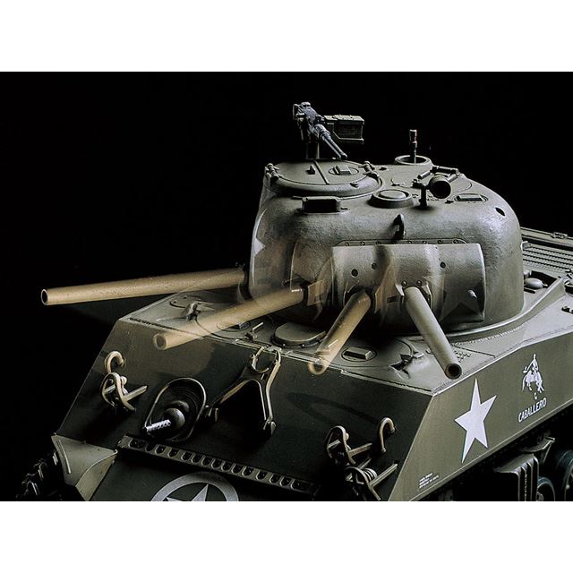 「1/35RC アメリカ M4A3シャーマン戦車（専用プロポ付き）」