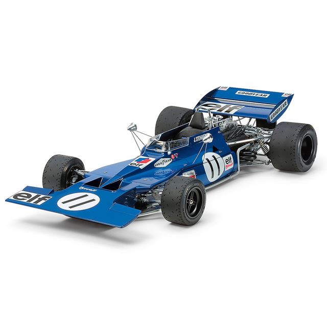 タミヤ、1971年のF1チャンピオンマシン「タイレル003」モナコGP仕様を1 