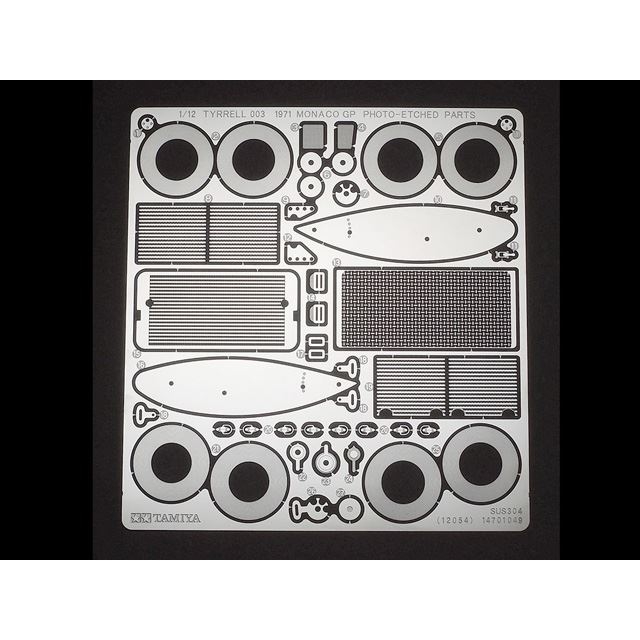 タミヤ 1/12 タイレル003 1971年モナコGP w/カルトグラフデカール