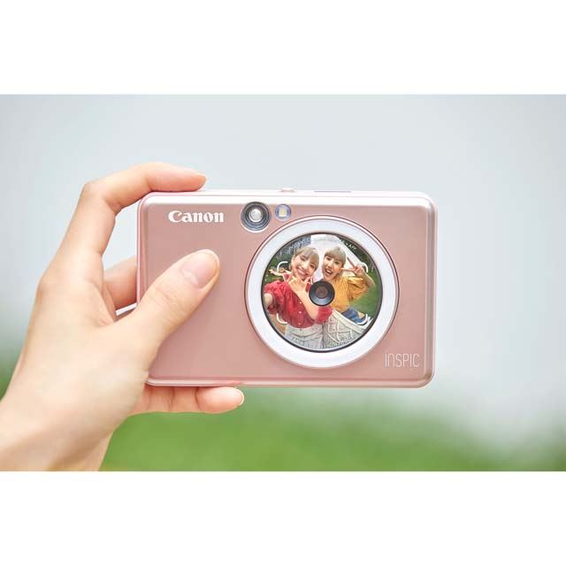キヤノン Canon インスタントカメラプリンター iNSPiC ZV-223-PK 写真用 ピンク 小 - 3