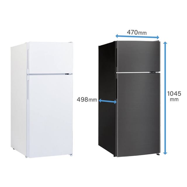 MAXZEN、ひとり暮らし向けの112L冷凍冷蔵庫「JR112ML01」＆冷蔵庫 
