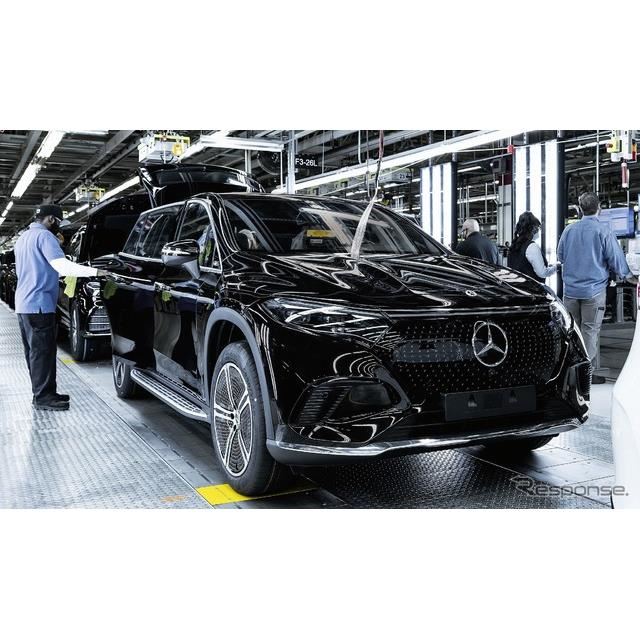 価格.com - メルセデスベンツのフルサイズ電動SUV『EQS SUV』、生産開始