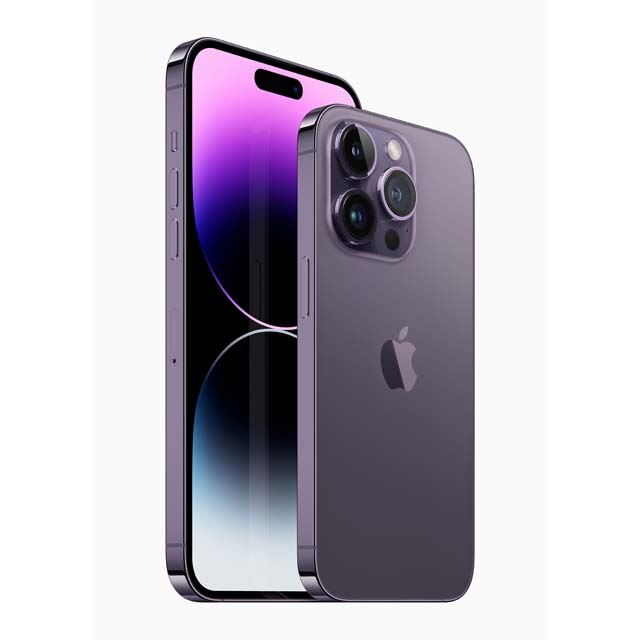 アップル、新たな前面デザインの「iPhone 14 Pro」「iPhone 14 Pro Max