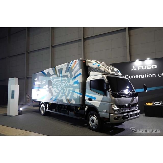 三菱ふそう Eキャンター 新型 ラインナップ拡充 0kmの航続を実現 価格 Com