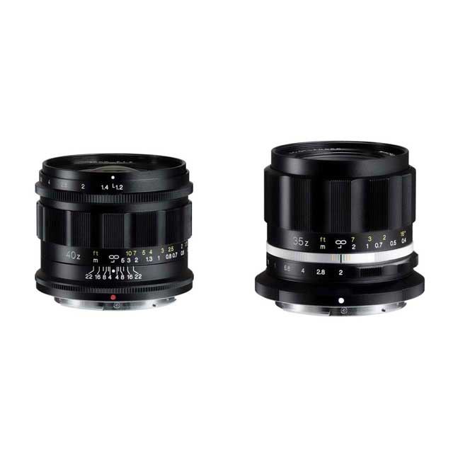 コシナ、Zマウント用フルサイズ対応「40mm F1.2」とAPS-C対応「D35mm