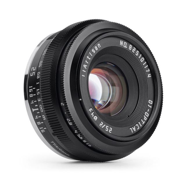 9,900円、APS-C対応の準広角単焦点レンズ「TTArtisan 25mm f/2 C」7種