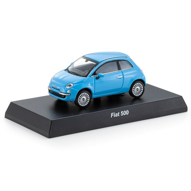 FIAT500」が1/64ミニカーに、京商「KYOSHO MINI CAR & BOOK」第