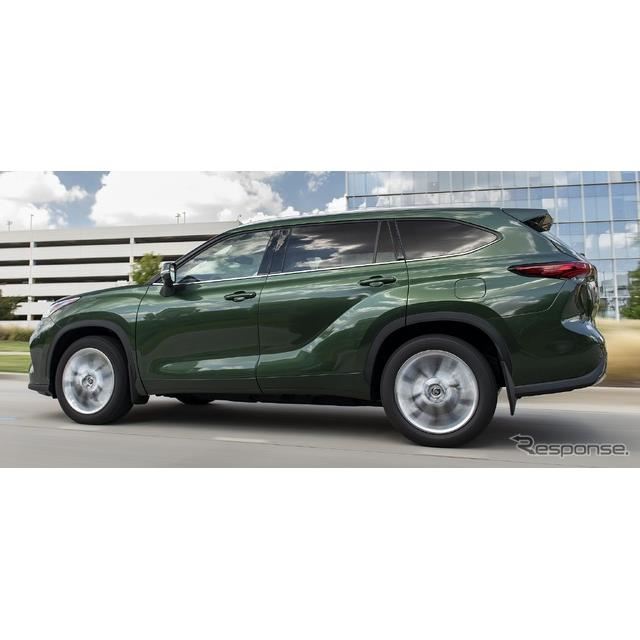 トヨタの中型SUV『ハイランダー』、ダウンサイズの直4ターボ新搭載
