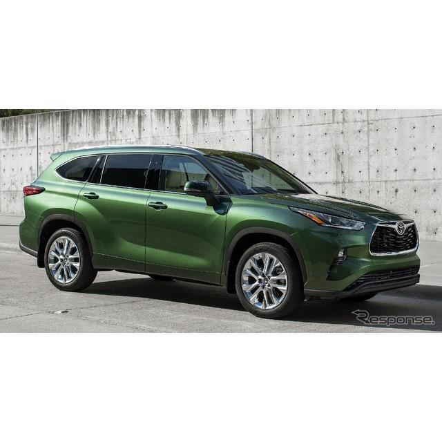 トヨタの中型SUV『ハイランダー』、ダウンサイズの直4ターボ新搭載