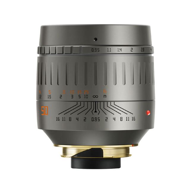 TTArtisan、ライカM用「50mm f/0.95 ASPH」にチタンカラーモデルを発売