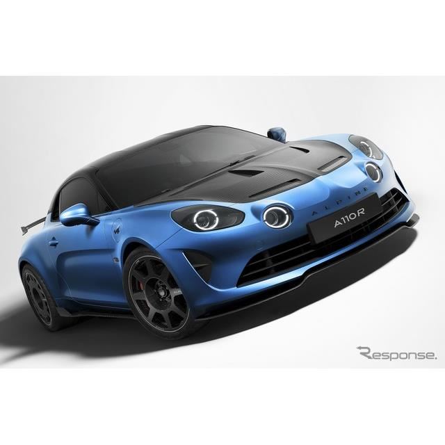 アルピーヌ『A110』に軽量「R」、300馬力ターボ搭載…パリモーター