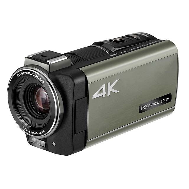 KEIYO、44,800円で光学12倍ズームの4Kビデオカメラ「AN-S101」 - 価格.com