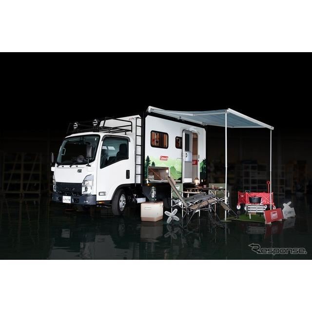 ワイルド系キャンピングカー『エクスペディション イーグル』、Colemanとのコラボモデルを限定発売