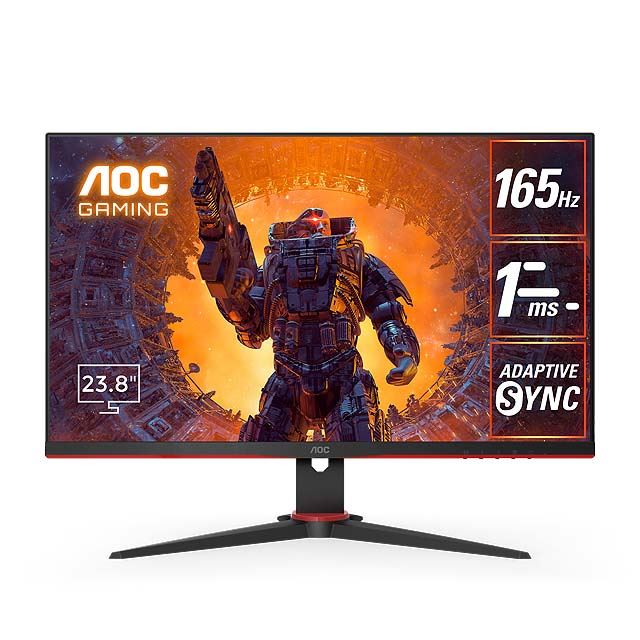 AOC、IPSパネル搭載で165Hz/1ms駆動に対応した23.8型/27型ゲーミング