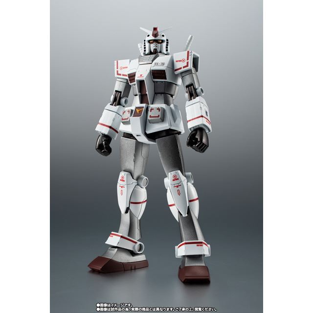 「ROBOT魂 ＜SIDE MS＞ RX-78-2 ガンダム（ロールアウトカラー）＆『プラモ狂四郎』スペシャルパーツセット ver. A.N.I.M.E.」
