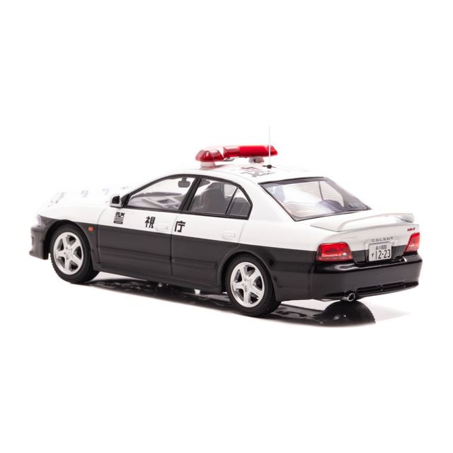 ヒコセブン、警察車両仕様の「三菱 ギャラン VR-4（EC5A）」2種を限定 