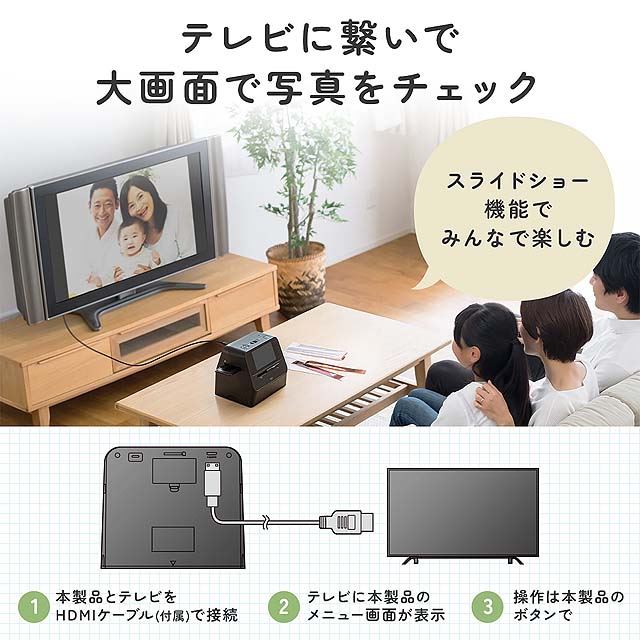 サンワ、バッテリーを搭載したフィルムスキャナー「400-SCN064