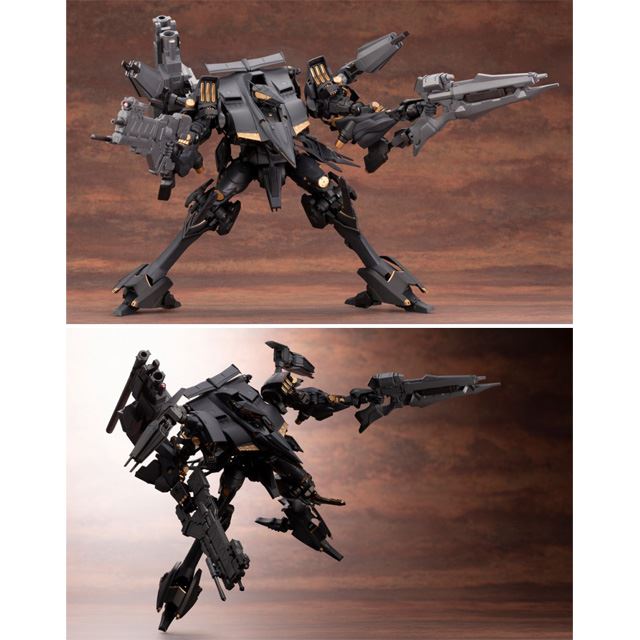 コトブキヤ、「ARMORED CORE 4」シュープリスの塗装済みアクション