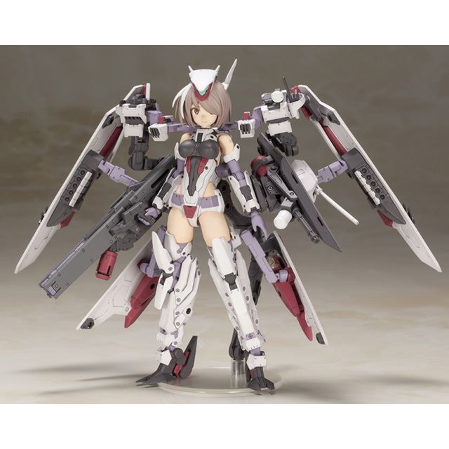 巡航形態に変形可能、コトブキヤ「フレームアームズ・ガール 金剛