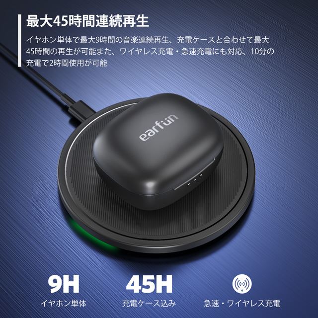SALE／10%OFF ANC搭載 完全ワイヤレスイヤホン Bluetooth 5.3 Type-C充電