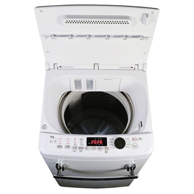 e angle、スマホアプリの遠隔操作に対応した7kg全自動洗濯機「ANG-WM 