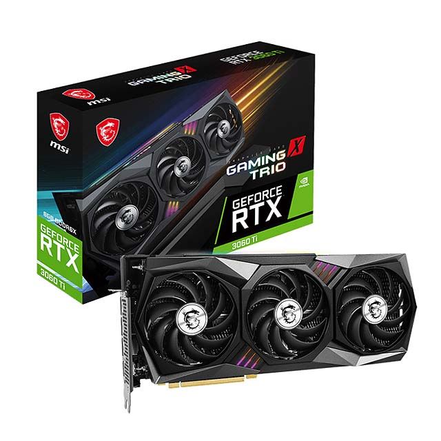 GeForce RTX 3060 Ti GAMING X TRIO 8GD6X