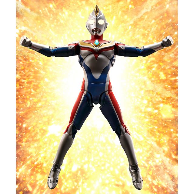 放送当時のポーズを再現、S.H.Figuarts「ウルトラマンダイナ