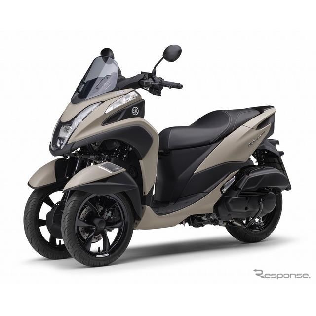 ヤマハ トリシティ125/155、足回り変更で乗り心地アップ…専用アプリにも対応 - 価格.com