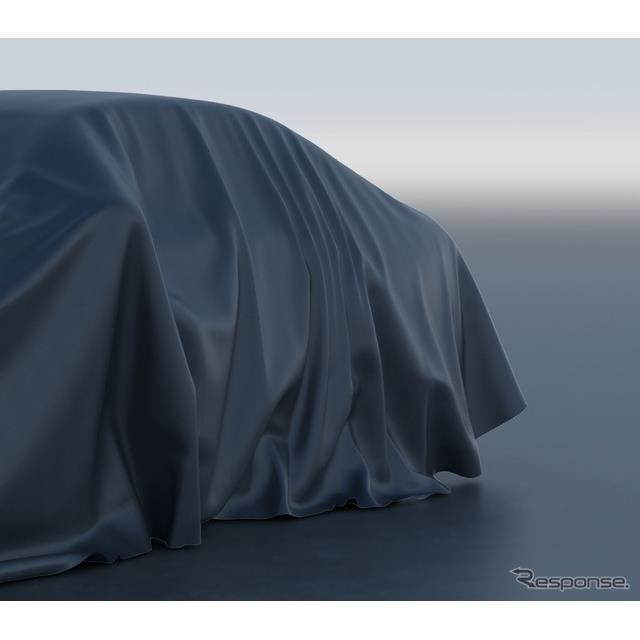 BMW i5 のティザー写真