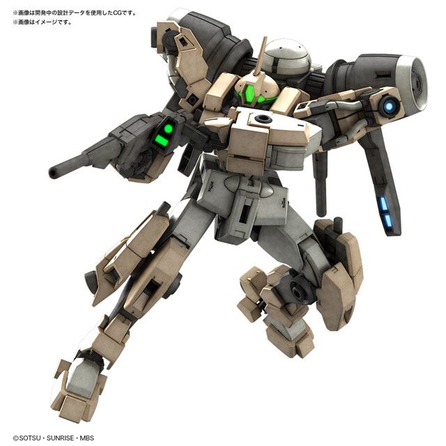 HG 1/144 デミバーディング 全塗装完成品【機動戦士ガンダム 水星の 