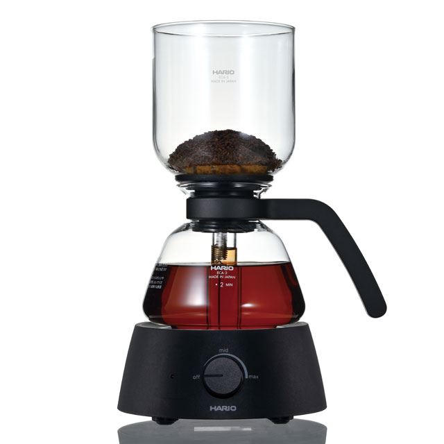 HARIO、電気式サイフォンコーヒーメーカー「Electric Coffee Syphon 