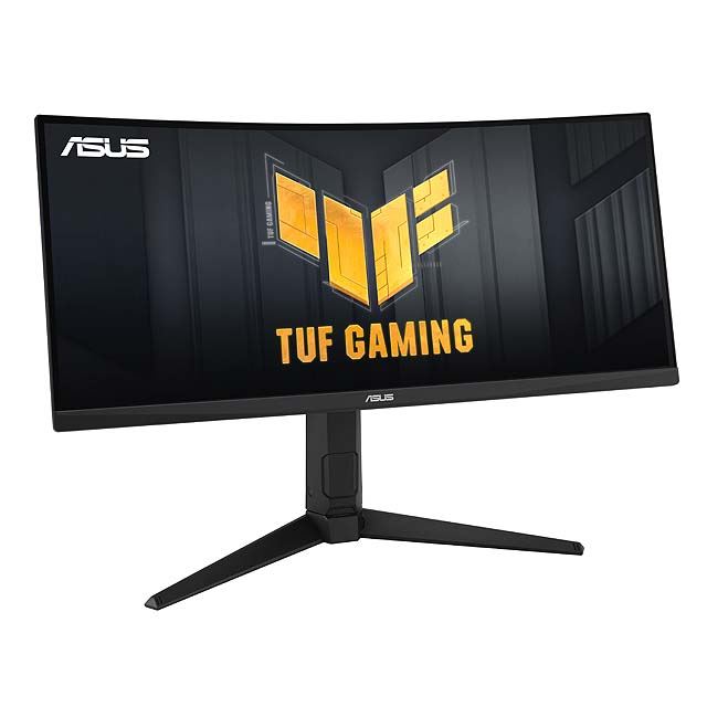 ASUS、湾曲仕様の29.5型ゲーミングモニター「TUF Gaming VG30VQL1A