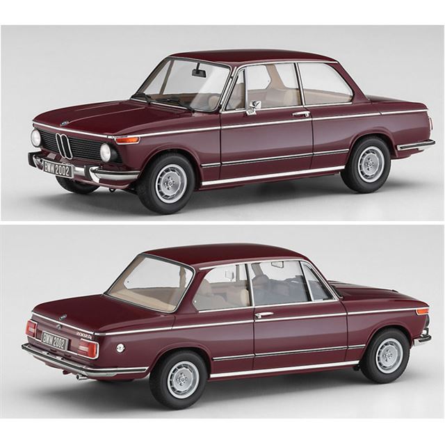 ハセガワ、角形のテールライトを採用した1973年式の「BMW 2002 tii 