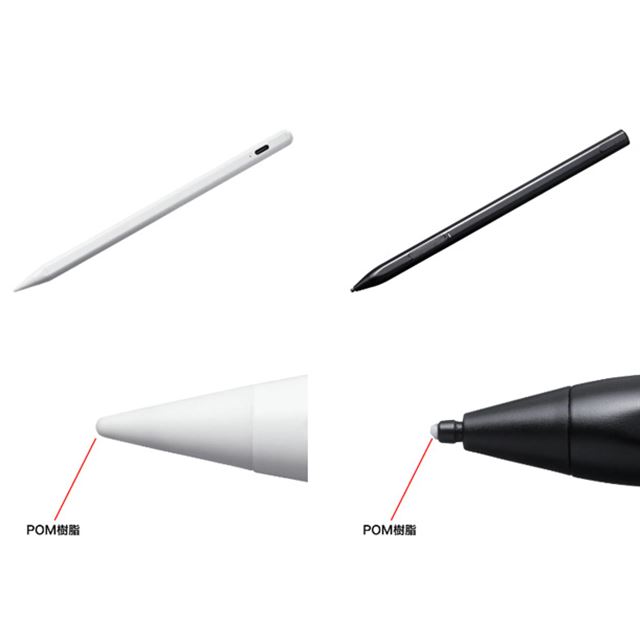 ボールペンのような書き心地”の「極細タッチペン」発売、iPad用
