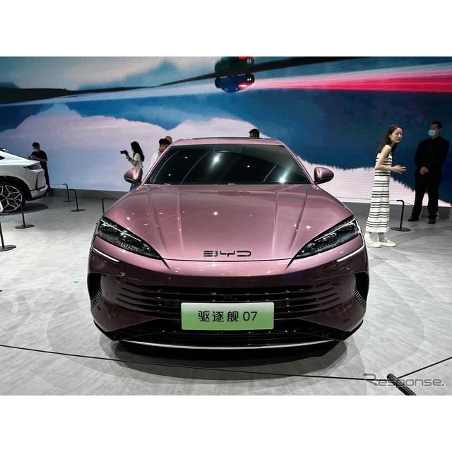 BYD、市販化モデルを中心に新車攻勢を強化…上海モーターショー2023