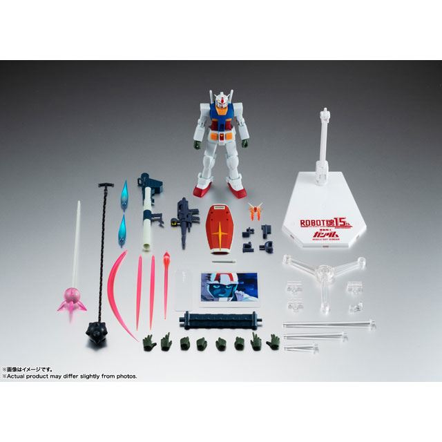 RX-78-2 ガンダム ver. A.N.I.M.E.」ROBOT魂15周年記念仕様で登場、新 