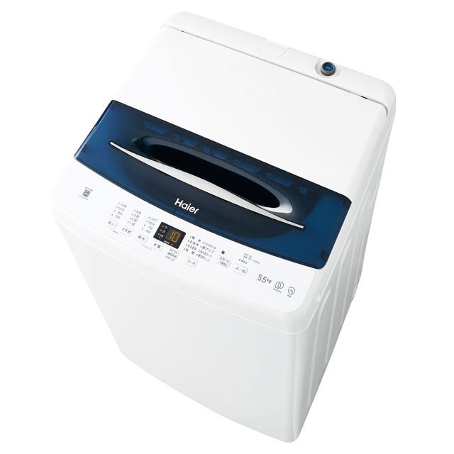 ハイアール 全自動洗濯機 JW-U55HK(W) - 生活家電