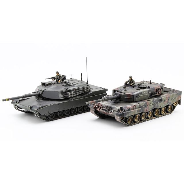 ハセガワ、NATO主力戦車セット「M-1 エイブラムス＆レオパルト 2」を6/28ごろ発売 - 価格.com