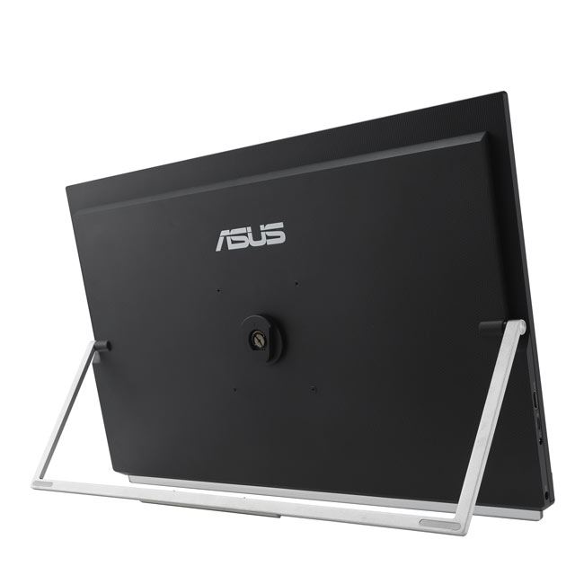 ASUS、スタンド＆クランプアーム付き23.8型ポータブル液晶「ZenScreen